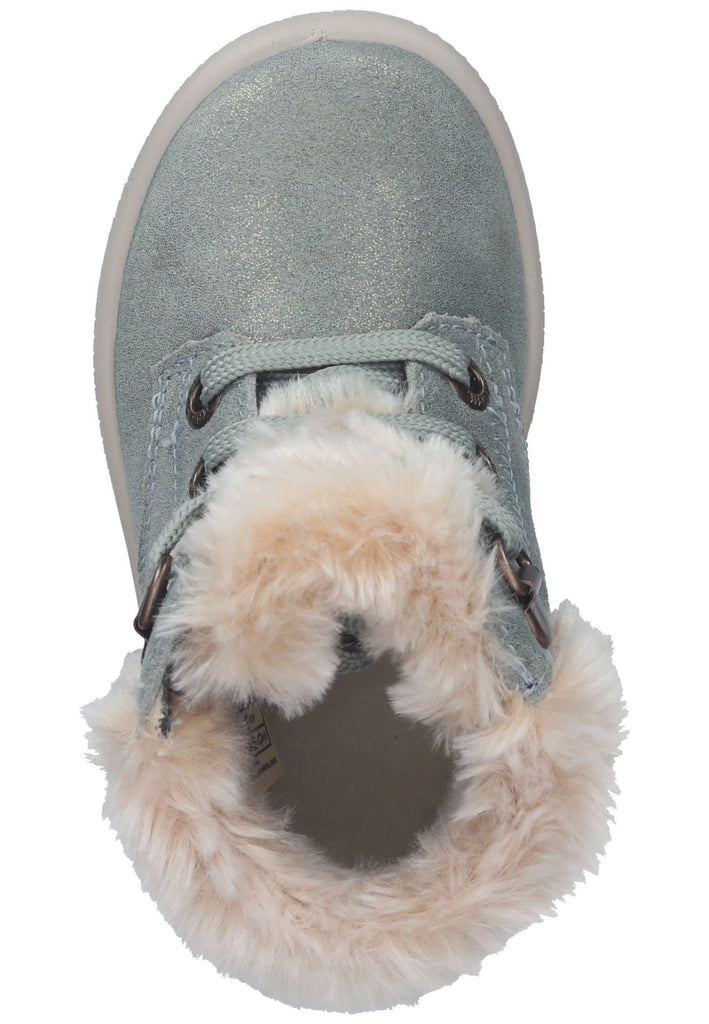 Superfit Stiefelette Leder Hellgrün