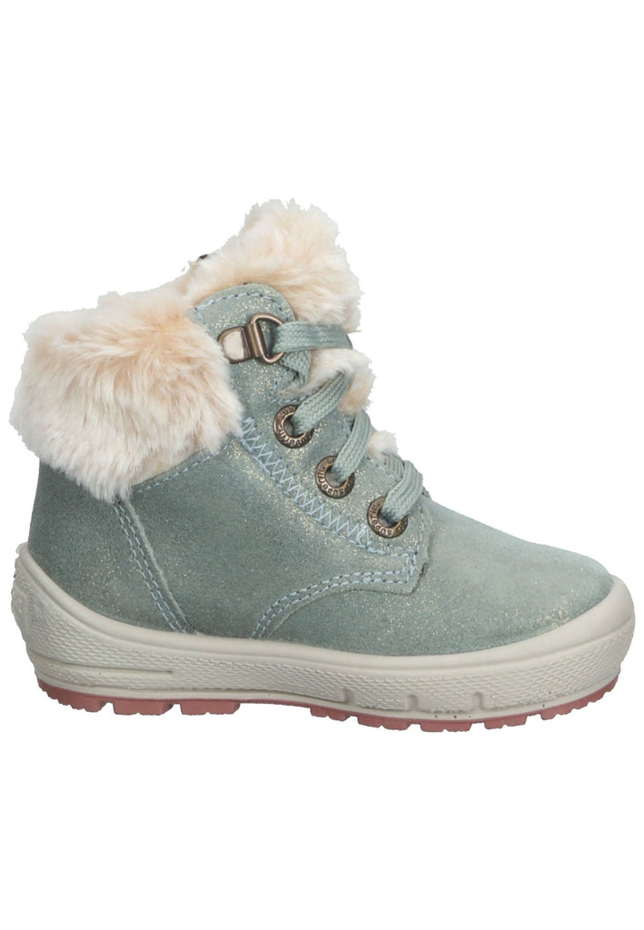 Superfit Stiefelette Leder Hellgrün
