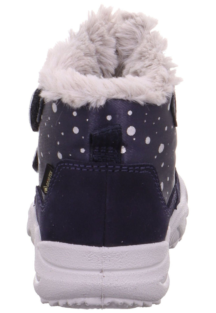 Superfit Stiefelette Leder/Textil Blau