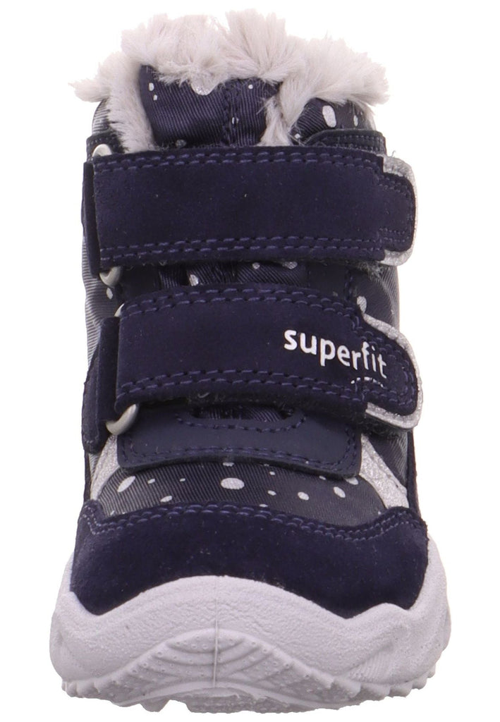 Superfit Stiefelette Leder/Textil Blau