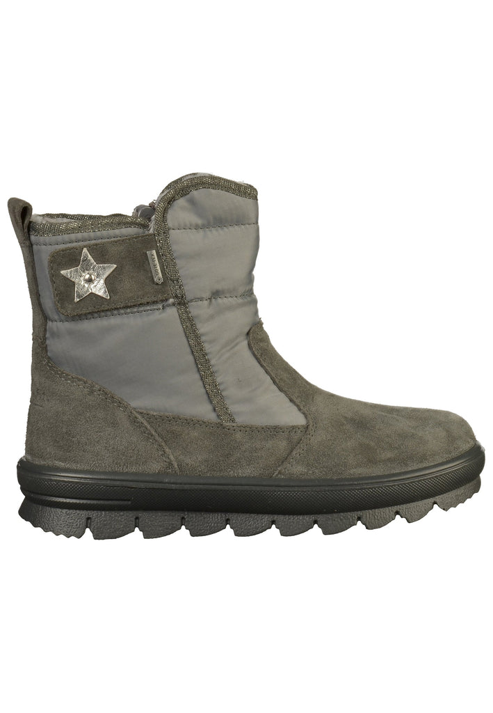 Superfit Stiefelette Leder/Textil Grau