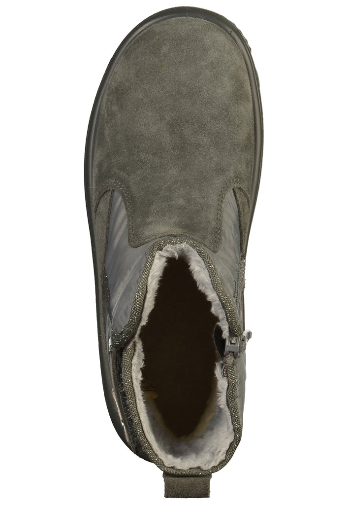 Superfit Stiefelette Leder/Textil Grau