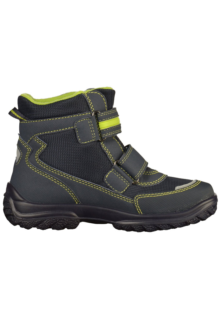 Superfit Stiefelette Lederimitat/Textil Blau