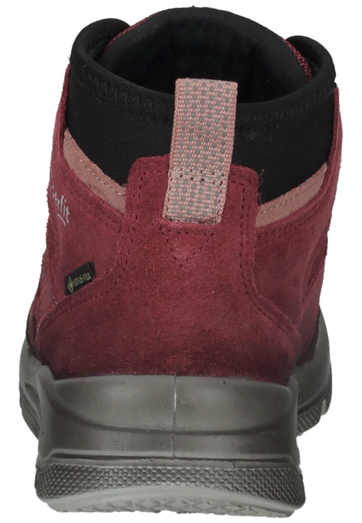 Superfit Stiefelette Lederimitat/Textil Rosa