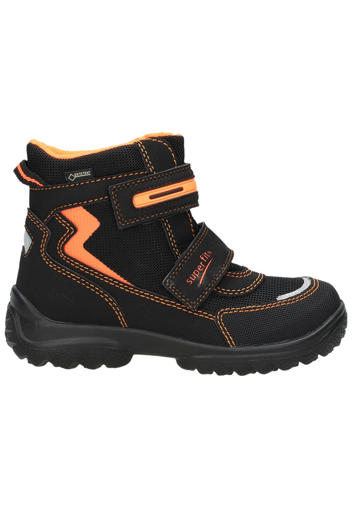 Superfit Stiefelette Lederimitat/Textil Schwarz