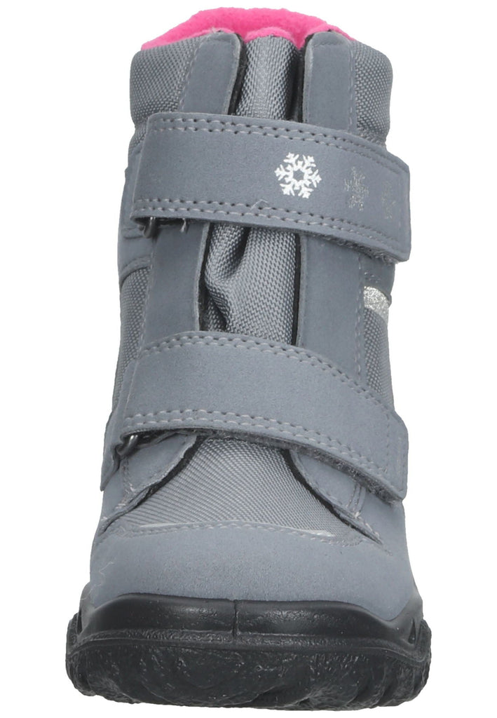 Superfit Stiefelette Synthetik/Textil Grau Warmfutter
