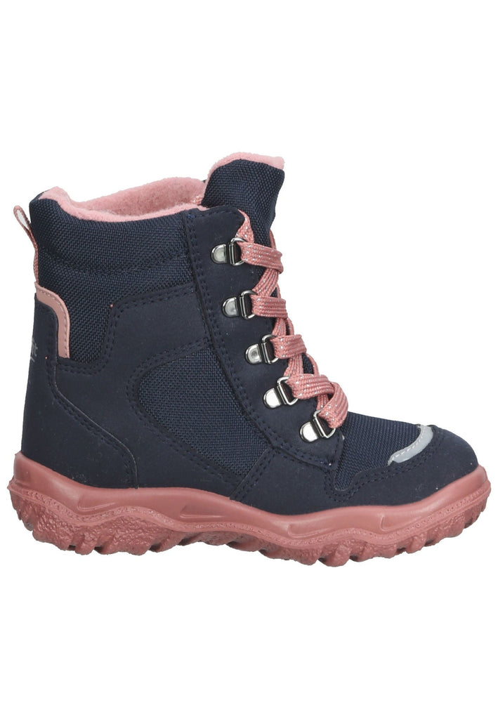 Superfit Stiefelette Textil Blau Warmfutter