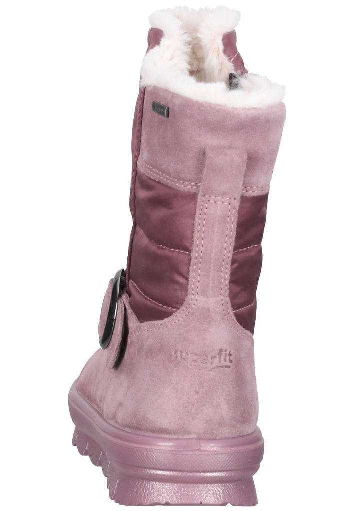 Superfit Stiefelette Textil Lila Warmfutter