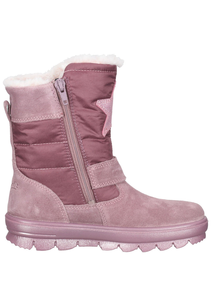 Superfit Stiefelette Textil Lila Warmfutter