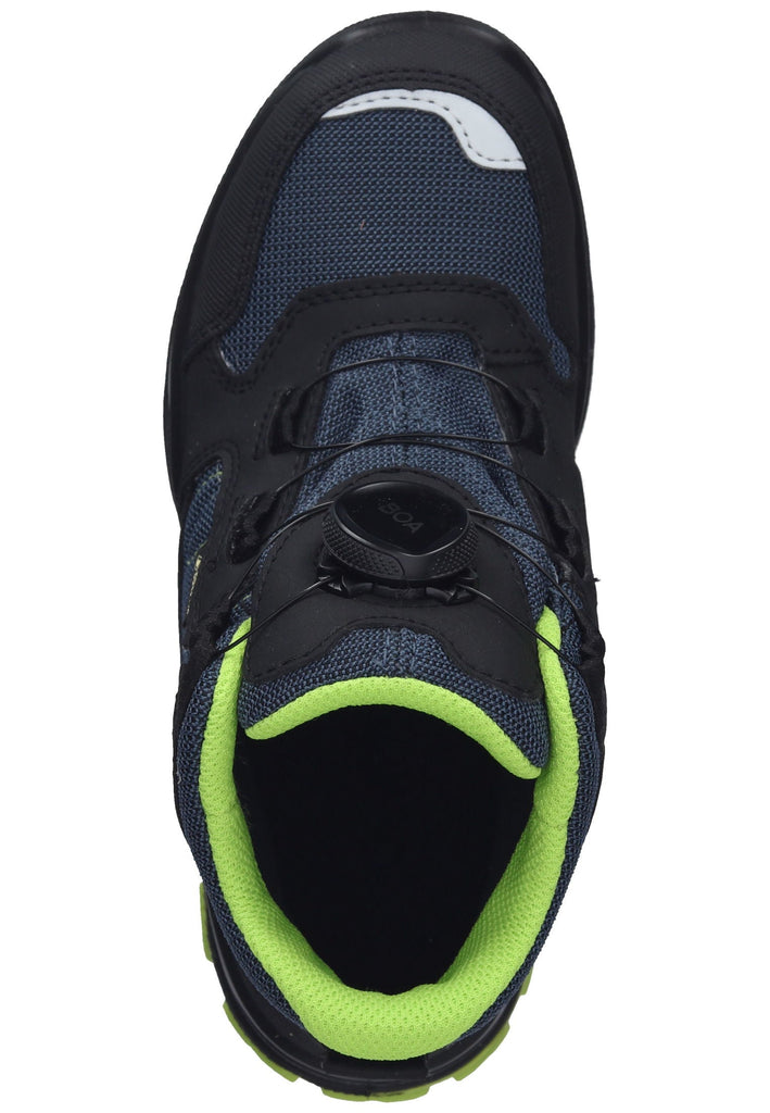 Superfit Stiefelette Textil Schwarz/Grün