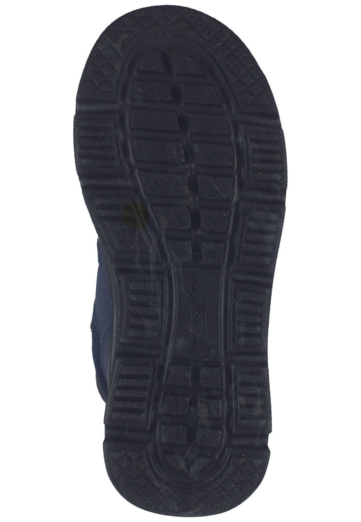 Superfit Stiefelette Veloursleder Blau/Pink Warmfutter