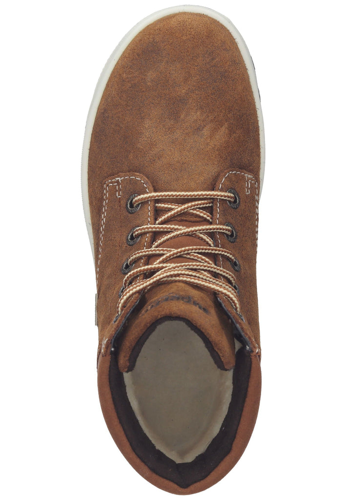 Superfit Stiefelette Veloursleder Braun Warmfutter