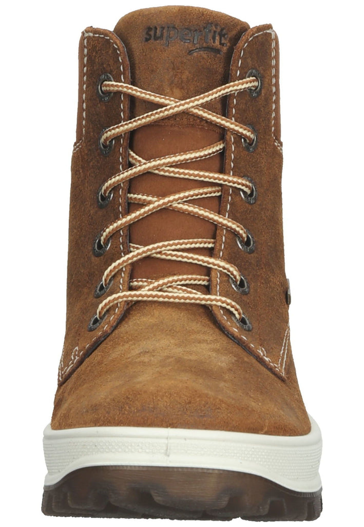 Superfit Stiefelette Veloursleder Braun Warmfutter