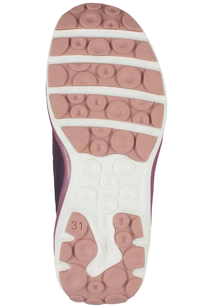 Superfit Stiefelette Veloursleder Rot/Pink