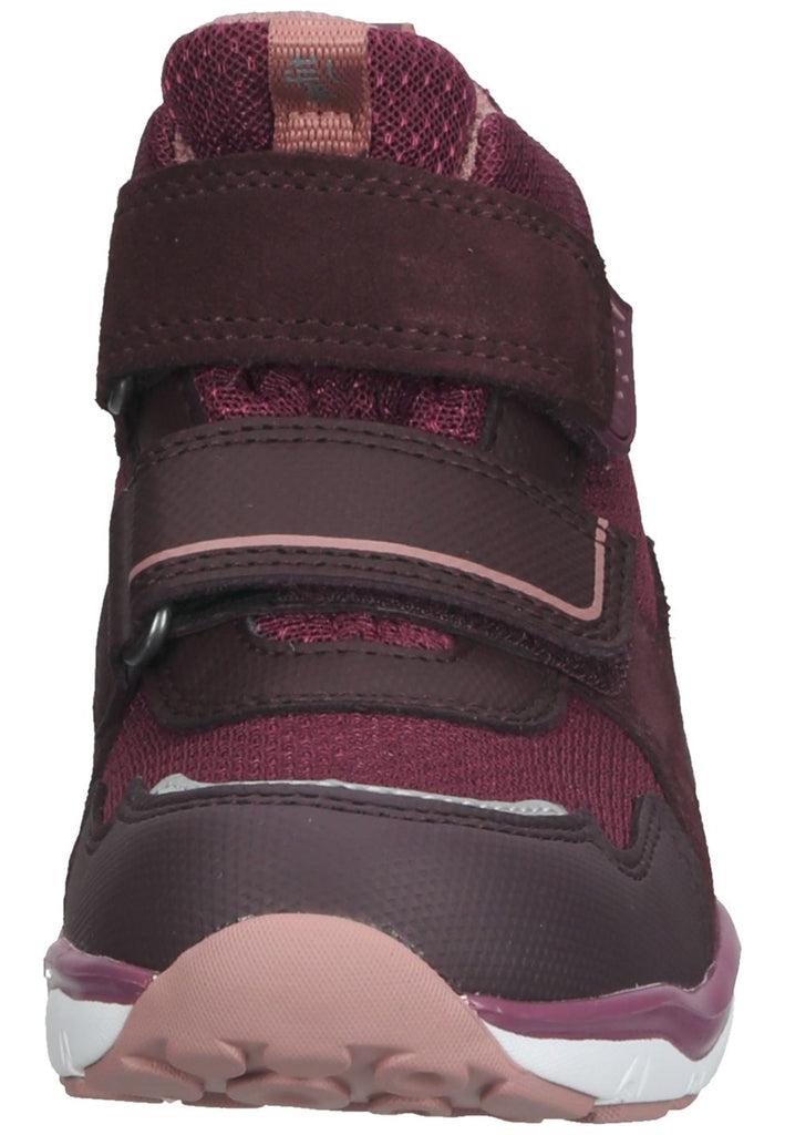 Superfit Stiefelette Veloursleder Rot/Pink