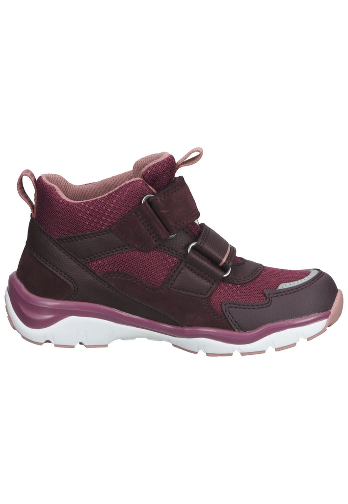 Superfit Stiefelette Veloursleder Rot/Pink