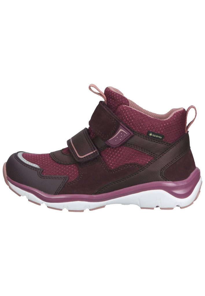 Superfit Stiefelette Veloursleder Rot/Pink