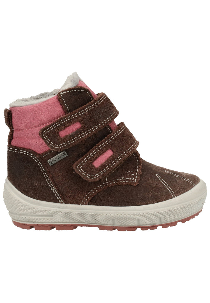 Superfit Stiefelette Veloursleder/Textil Lila