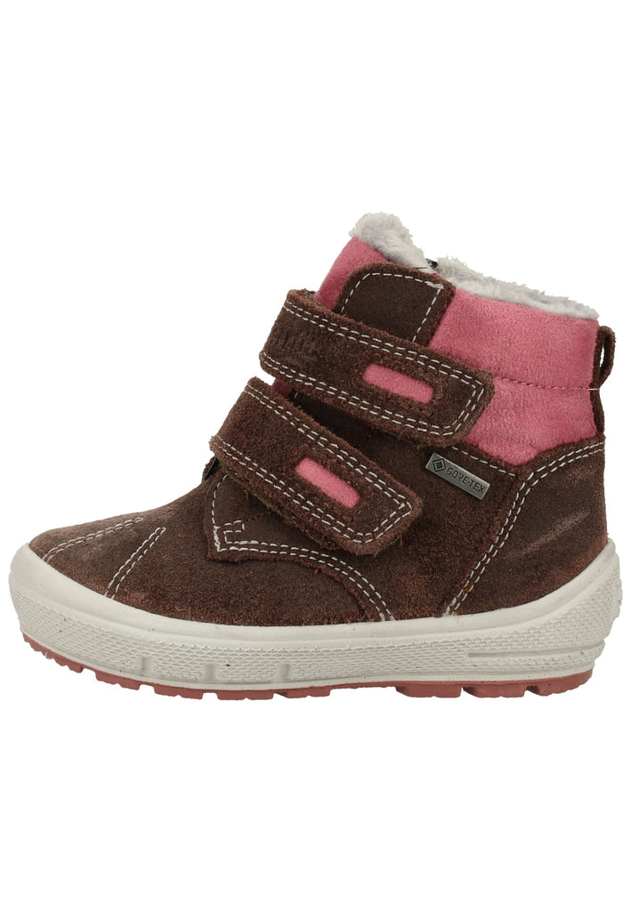 Superfit Stiefelette Veloursleder/Textil Lila