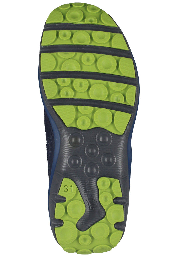 Superfit Stiefelette Veolurs/Textil/Synthetik Blau/Grün