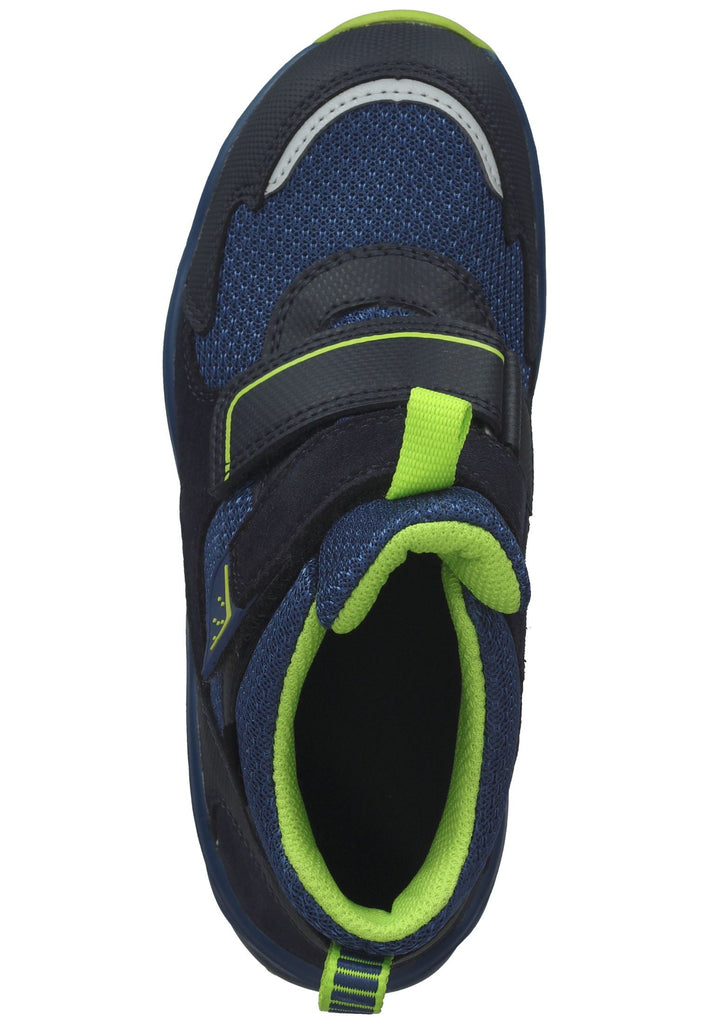 Superfit Stiefelette Veolurs/Textil/Synthetik Blau/Grün