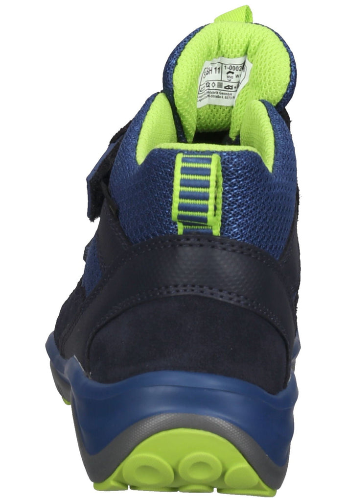 Superfit Stiefelette Veolurs/Textil/Synthetik Blau/Grün