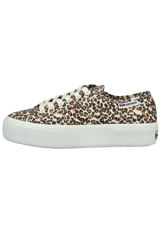 Superga Sneaker Baumwolle Leopard