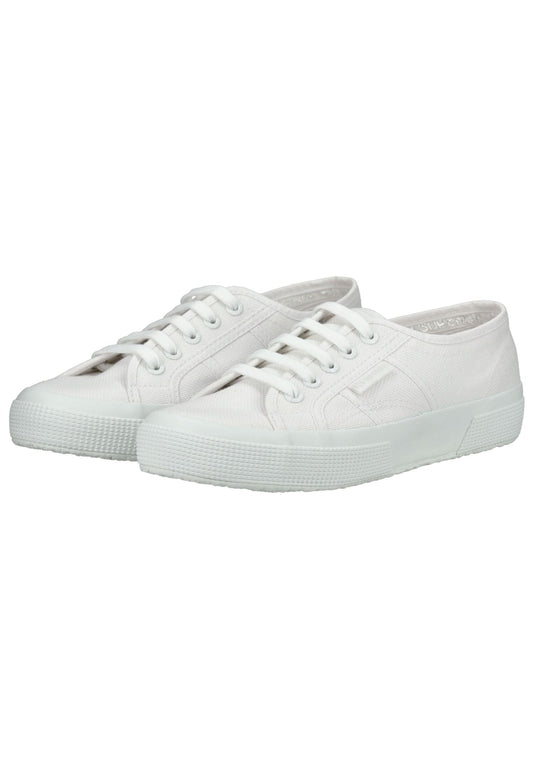Superga Sneaker Baumwolle Weiß/Weiß