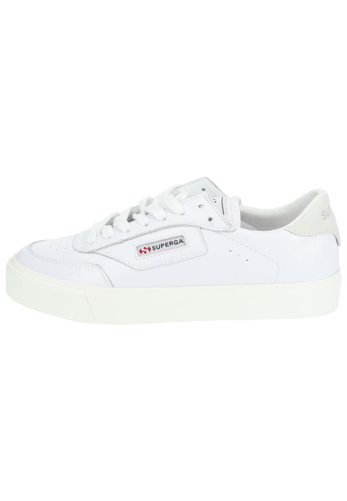 Superga Sneaker Glattleder Weiß