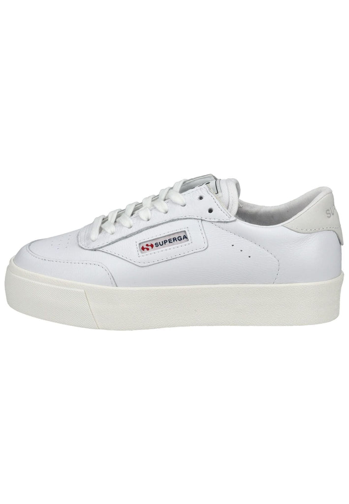 Superga Sneaker Leder Weiß