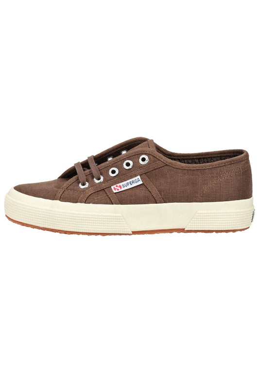 Superga Sneaker Textil Braun/Weiß