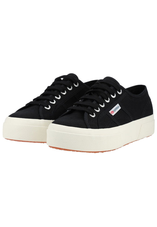 Superga Sneaker Textil Schwarz