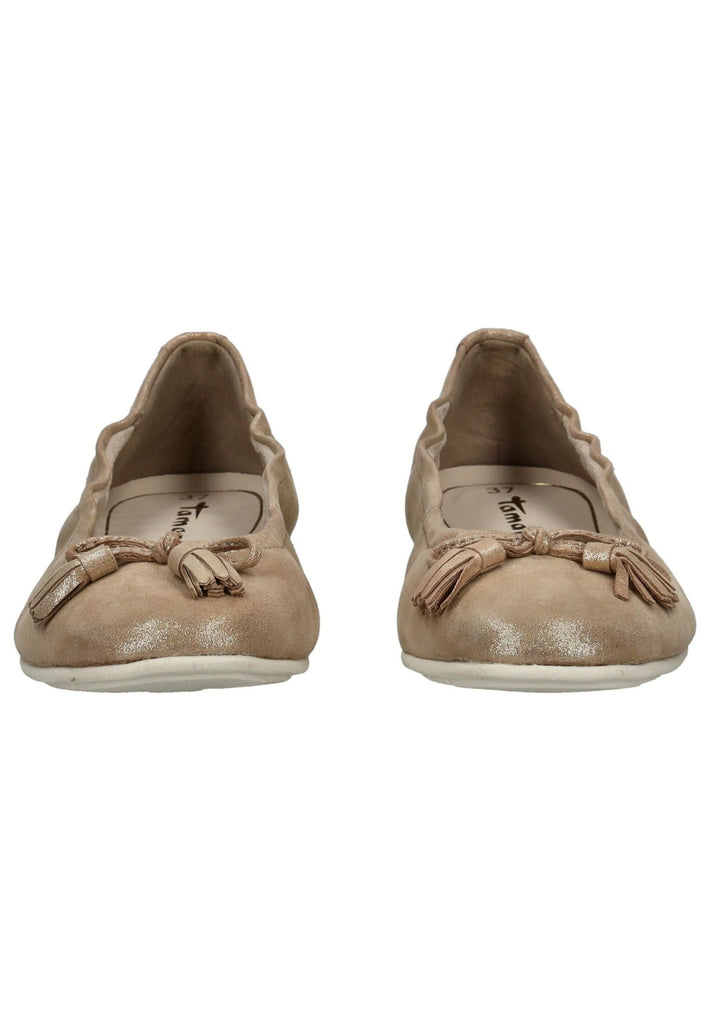 Tamaris Ballerinas Leder Hellgold