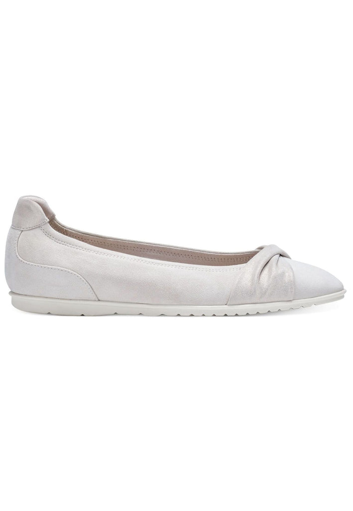 Tamaris Ballerinas Leder Ivory