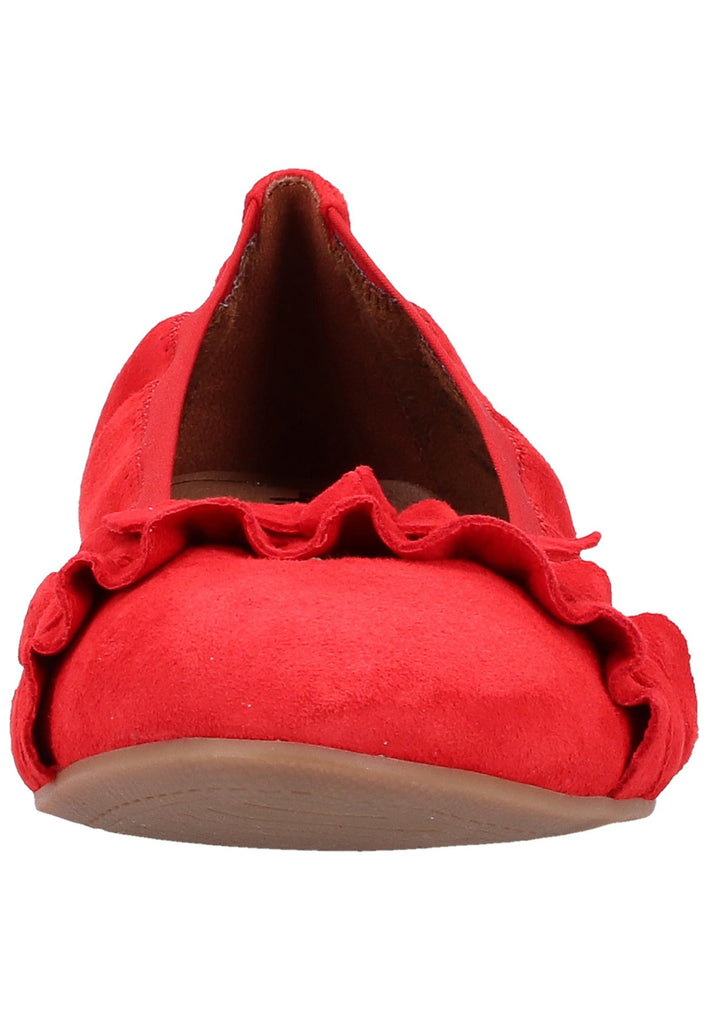 Tamaris Ballerinas Leder Rot