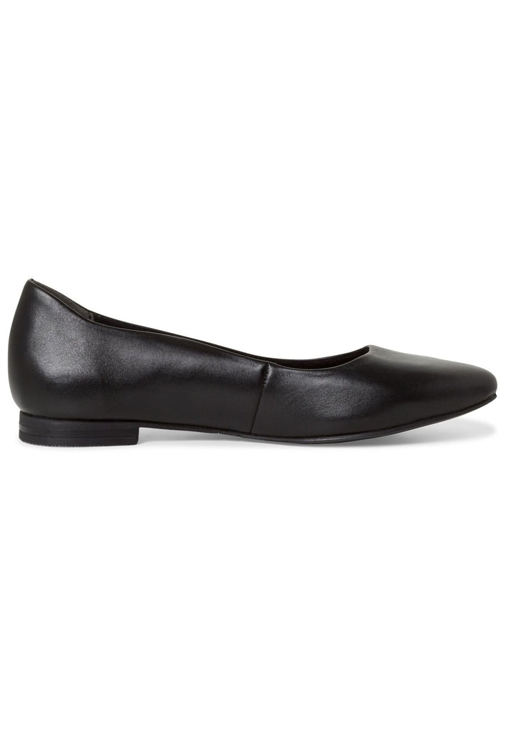 Tamaris Ballerinas Leder Schwarz
