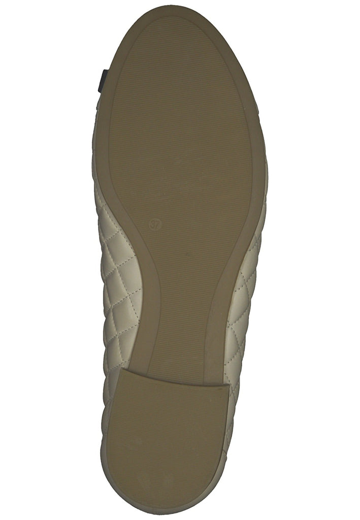 Tamaris Ballerinas Leder/Synthetik Ivory