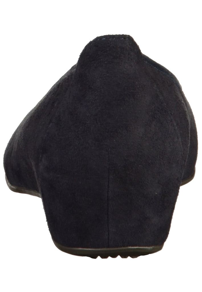 Tamaris Ballerinas Veloursleder Navy