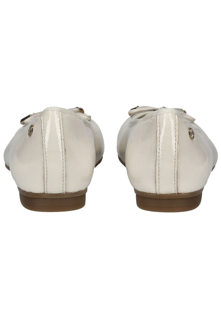 Tamaris Comfort Ballerinas Leder Creme