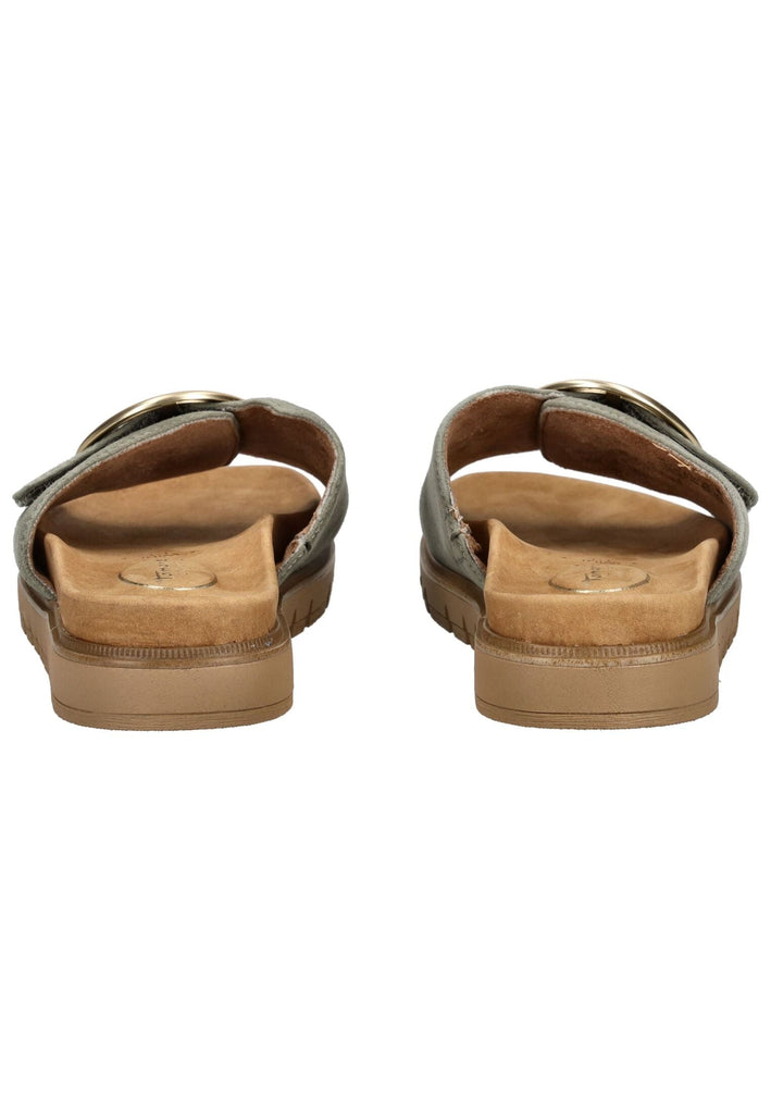 Tamaris Comfort Pantoletten Leder Sage