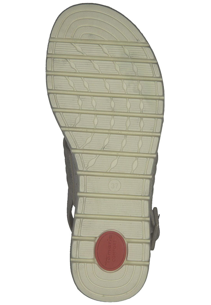 Tamaris Comfort Sandalen Leder Gold