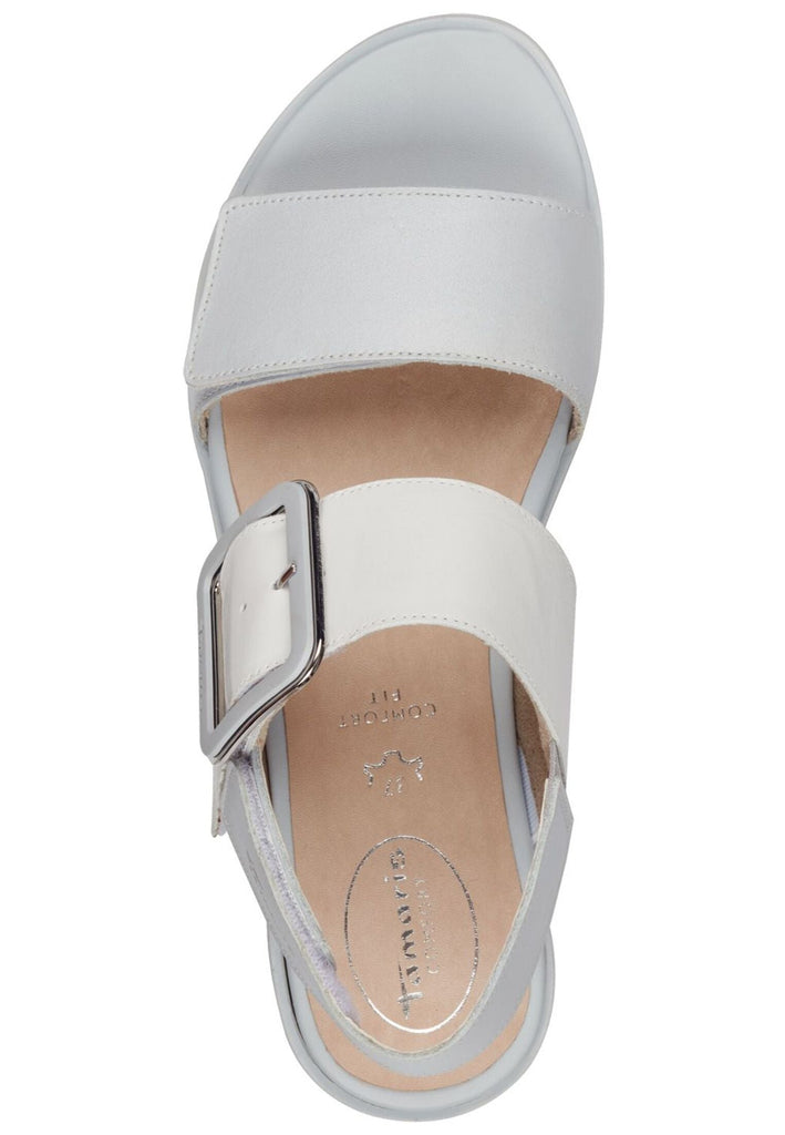 Tamaris Comfort Sandalen Leder Sky
