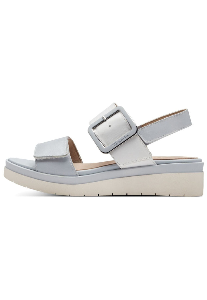 Tamaris Comfort Sandalen Leder Sky