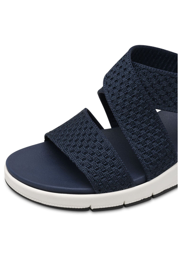 Tamaris Comfort Sandalen Lederimitat/Textil Navy