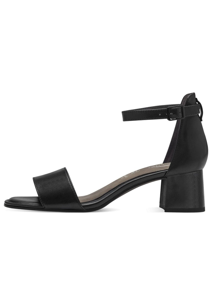 Tamaris Comfort Sandalen Nappaleder Schwarz