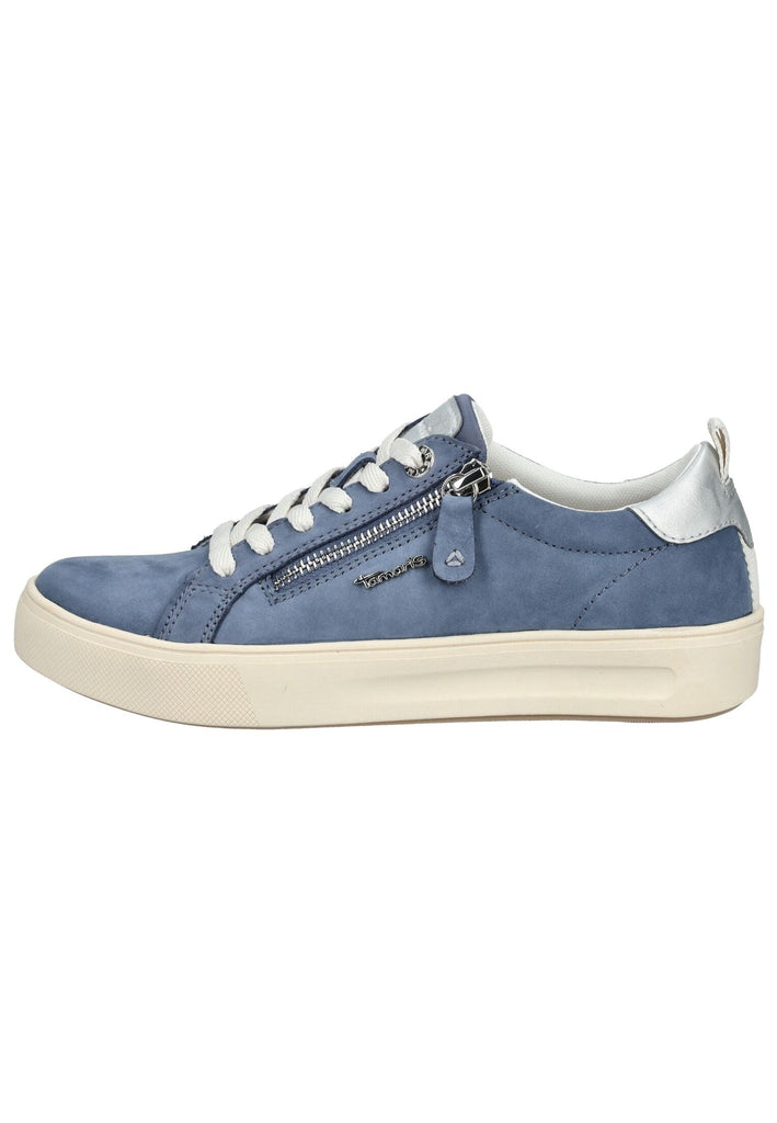 Tamaris Comfort Sneaker Leder/Textil Denim