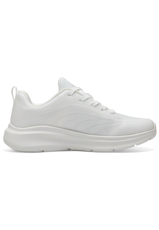 Tamaris Comfort Sneaker Textil Weiß/Weiß