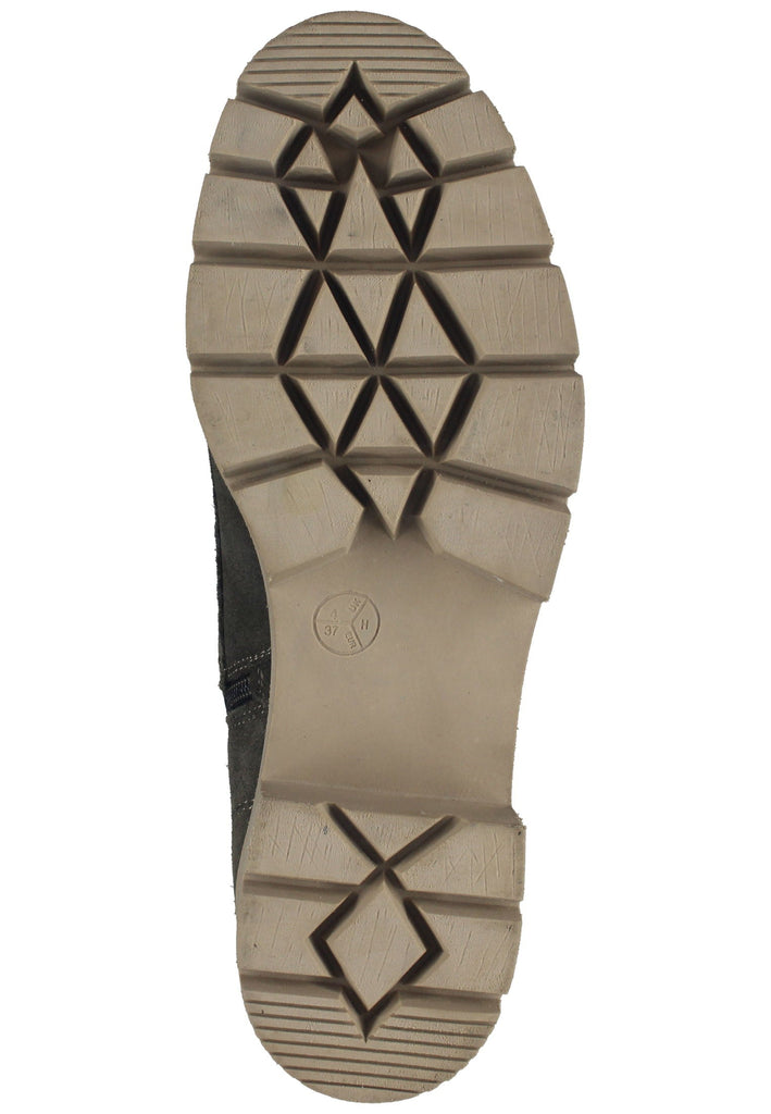 Tamaris Comfort Stiefelette Leder Khaki Warmfutter