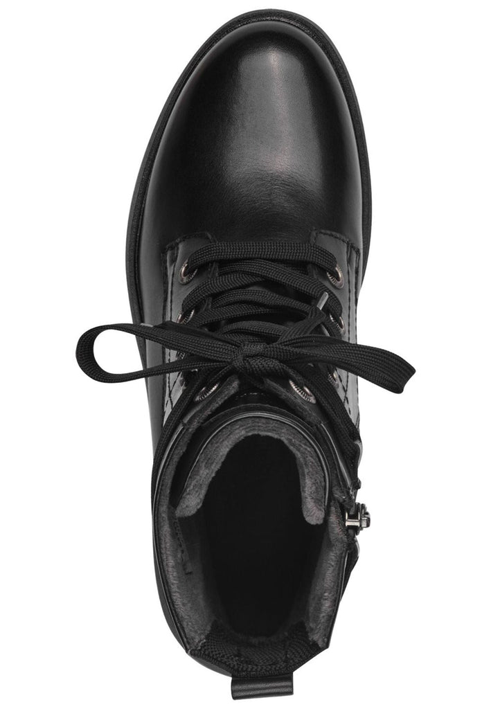 Tamaris Comfort Stiefelette Leder/Synthetik Schwarz