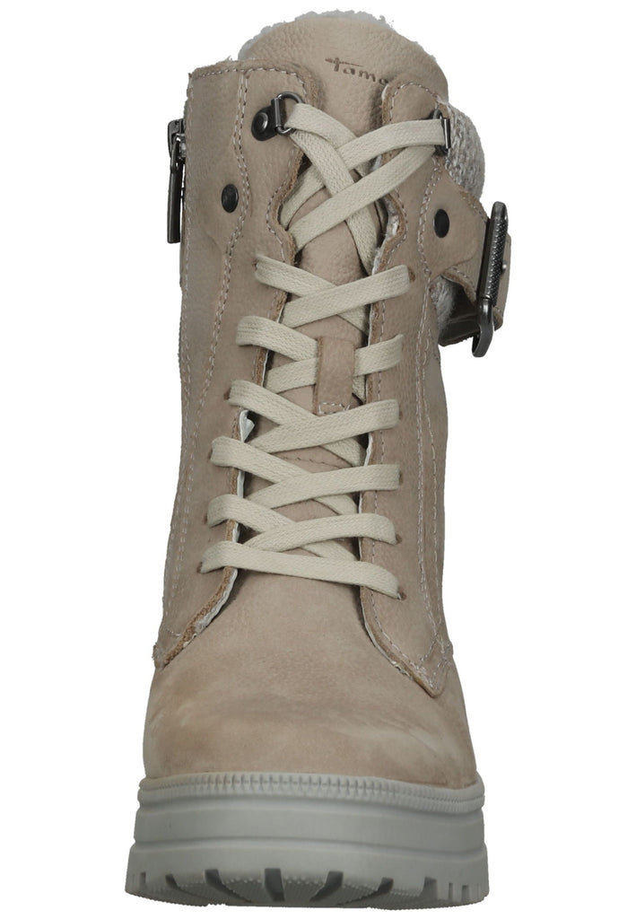 Tamaris Comfort Stiefelette Leder/Textil Hellgrau